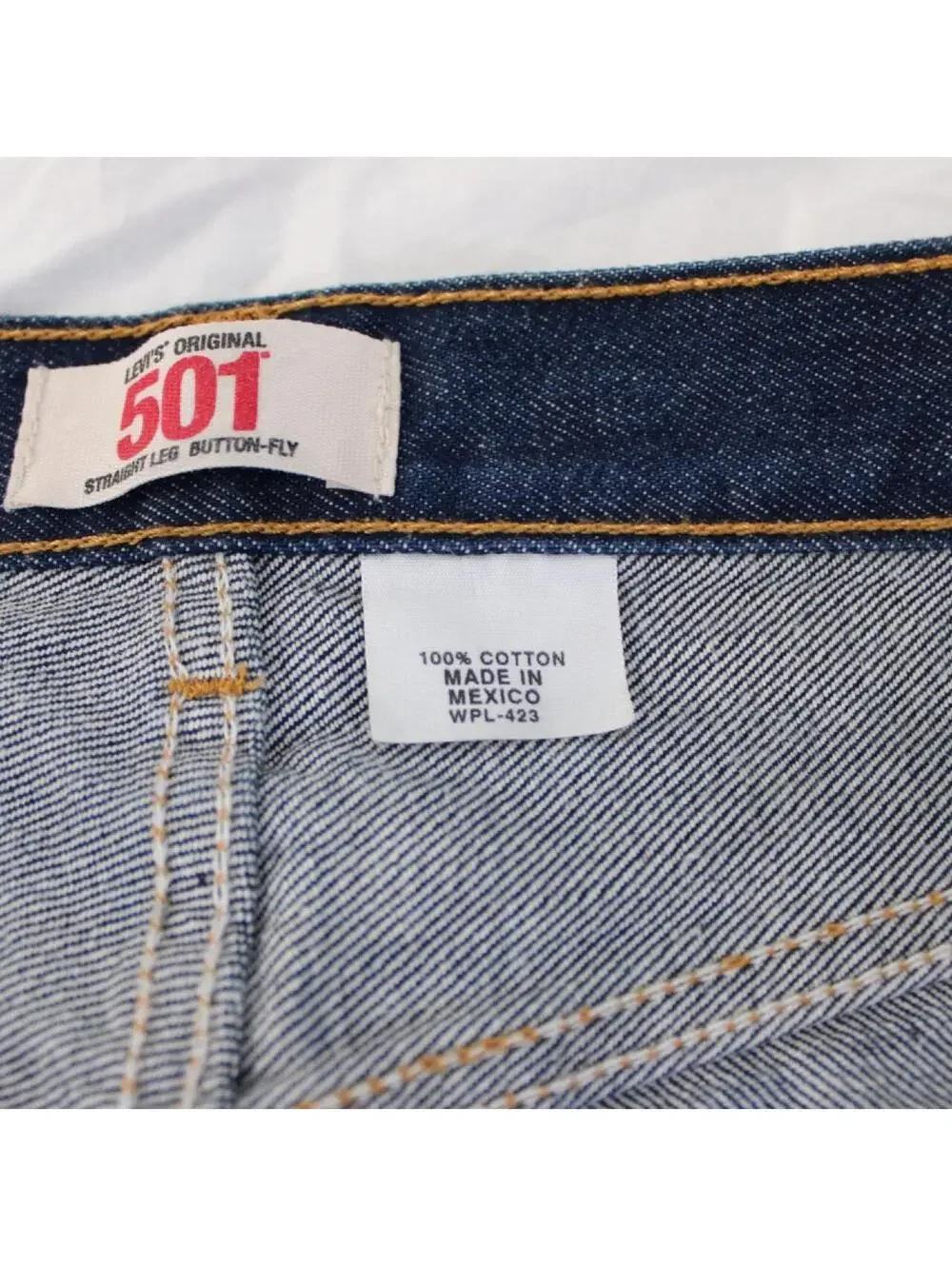 Levi's men’s 501 blue denim jeans Size 36” x 32.”